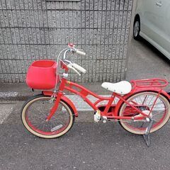 ハローキティ　18インチ自転車　状態良好