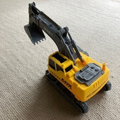 ①ショベルカー　おもちゃ　乗り物　音の画像