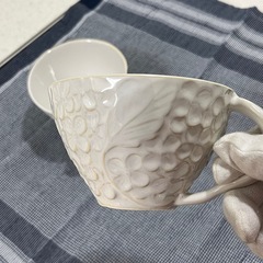 新品未使用  美濃焼  Lien リアン スープカップ ホワイト の画像