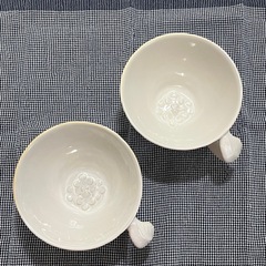 新品未使用  美濃焼  Lien リアン スープカップ ホワイト の画像