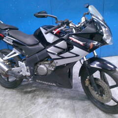 HONDA CBR125R 黒 エンジン始動確認 自賠責保険で乗...