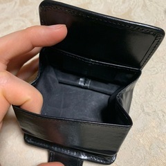 イタリア製コインケース　本革の画像