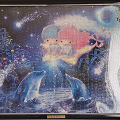 トゥインクルジャーニー　完成品　フレーム入り　50×75cm　ジ...