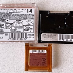 アイシャドウ×3、D-UPアイライナーの画像
