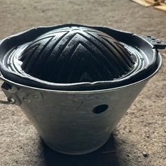 遠野名物ジンギスカン鍋セットの画像