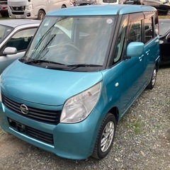②日産ルークス G 4WD 社外ナビETC シートヒーター 片側...