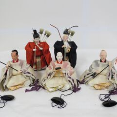 雛人形 京びな 歓喜びな 平安 春峰作 お内裏様 お雛様 三人官女