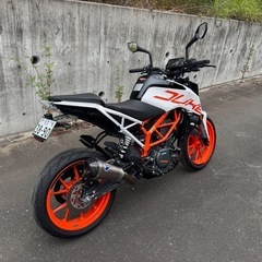 KTM DUKE390 3700キロ 車検付の画像