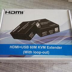 HDMI+USB  KVMエクステンダー　新品