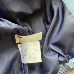 子供　青　アウター　中綿ジャケットの画像