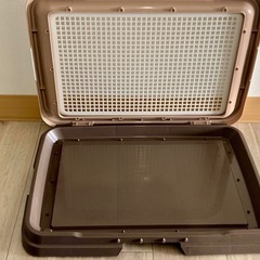 リッチェル トイレトレー お掃除簡単トレーの画像