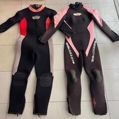 ワールドダイブスーツ＋無名メーカー 女性用合計2着