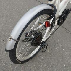 今ならほぼ即納！ 折りたたみ自転車20インチ6段変速 長町の折りたたみ (のたちん) 自転車本体