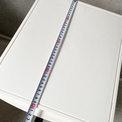 【ニトリ】3段収納ケース ホワイト 引き出しの画像