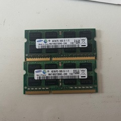デスクトップ、ノートPC メモリの画像