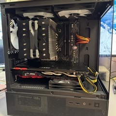 ゲーミング用•事務用パソコン 自作PC  (殆どの部品が未使用新品)の画像