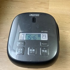 炊飯器　TIGER 炊き立て