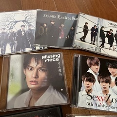 CDまとめ売り　7点　ジャニーズ　ARASHI キスマイの画像