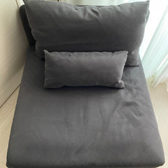 IKEA SÖDERHAMN/ソーデルハムン 1人掛けソファ ダークグレー
