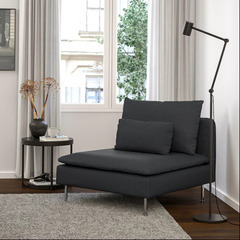 【GW期間限定値下げ中】 IKEA SÖDERHAMN/ソーデルハムン  イケア 1人掛けソファ ダークグレーの画像