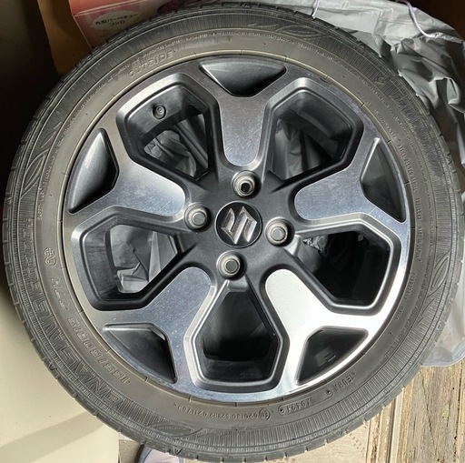 ハスラー　純正アルミホイール　4本　夏タイヤ