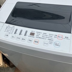 洗濯機　4.5kg 動作ok 家電　白　ホワイト　ハイセンス　Hisenseの画像
