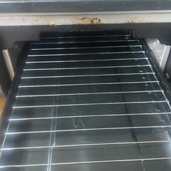 LP ガスコンロ　2口　魚焼きグリルの画像