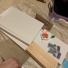 木材とネジ