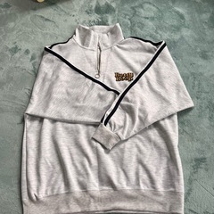 ハーフジップパーカー レディース