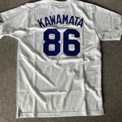 中日ドラゴンズ元コーチ川又選手ゲームシャツの画像