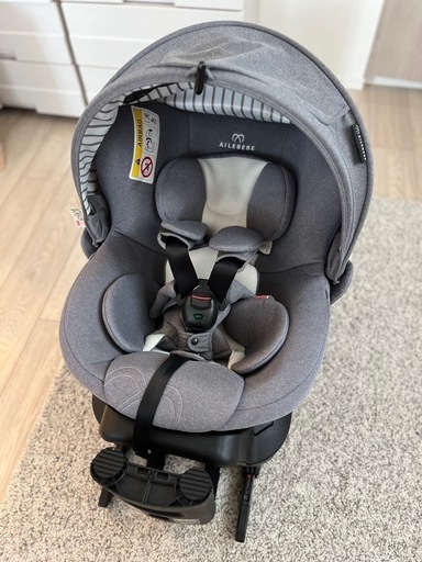 AILBEBE エールベベ クルット 5i プレミアム グレーラテISOFIX Amazon.co.jp: カーメイト(エールベベ) ISOFIX固定 クルット5i
