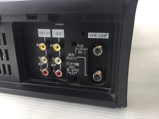 □動作品□パナソニック VHSビデオデッキ NV-H10 リモコン無し □動作品□パナソニック VHSビデオデッキ NV-H10 リモコン無し