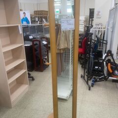 NITORI　ハンガーラック付き回転ミラー　TJ11399