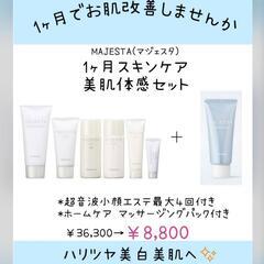 1ヶ月スキンケア「マジェスタ美肌体感セット」