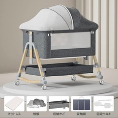 （決まりました）ベビーベッド 折りたたみポータブルの画像