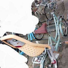 商談中😲ふたり乗り自転車