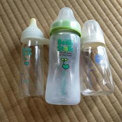 哺乳瓶　ビーンスターク2つ（240ml 100ml）ピジョン12...