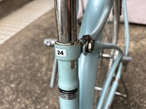 あさひ自転車女の子24インチ (ゆりか ) 稲城の自転車の中古