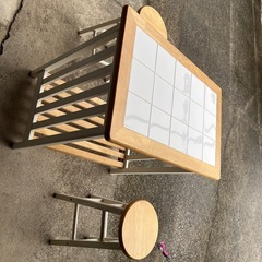 決まりました‼️テーブルと椅子セット