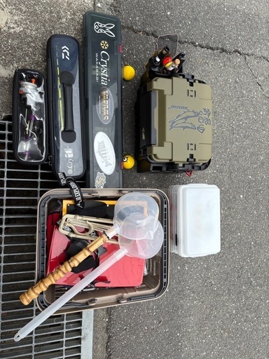 本日引き取り限定値下げ　ワカサギ釣り　道具　フルセット　引退