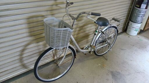 とりあえずママチャリ サビあります引取限定24インチ (かずかず