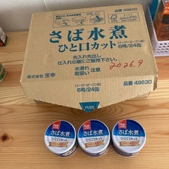 サバ缶1缶180円！