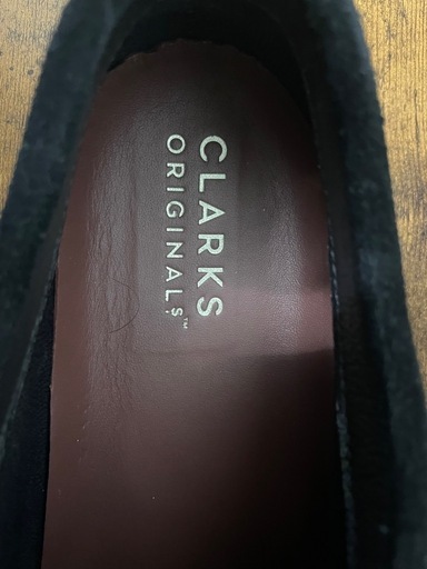 【GW5/6まで特別価格】Clarks Wallabee GTX GORE-TEX 黒 スエードシューズ