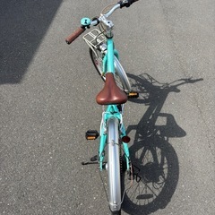 20インチ、ルイガノ、子供用自転車、アクアマリン、サビ少々