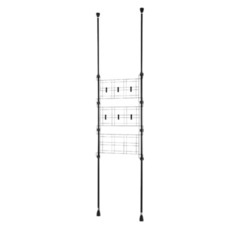 ニトリ　突っ張りパーテーション　ブラックの画像