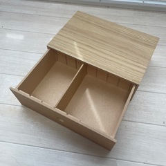 無印良品木製小物収納（引出し1段）の画像