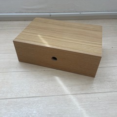 無印良品木製小物収納（引出し1段）の画像