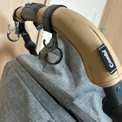 【荷物掛け＆レインカバー付き】コンビAB型ベビーカーの画像