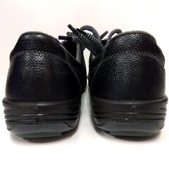 ① 未使用品 Simon SS11 安全靴 短靴 27.0cm ブラック/黒 3E（EEE） 作業靴 レザー 日本製 シモン シューズ 札幌市 中央区 南12条の画像