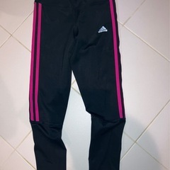 極美品 adidas Climalite ブラック レギンス S